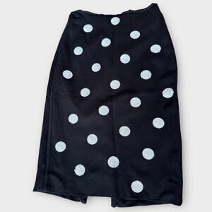 White House Black Market Polka Dot Pencil Skirt Size 0